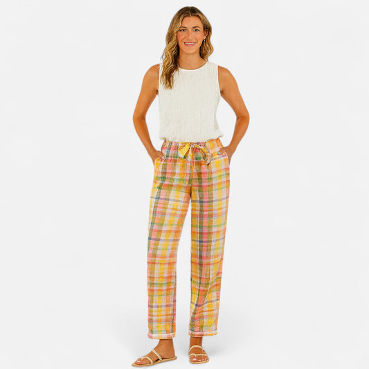 Velour Mode | Pantalon Femme Style Vintage – Silhouette Rétro, Élégance Intemporelle