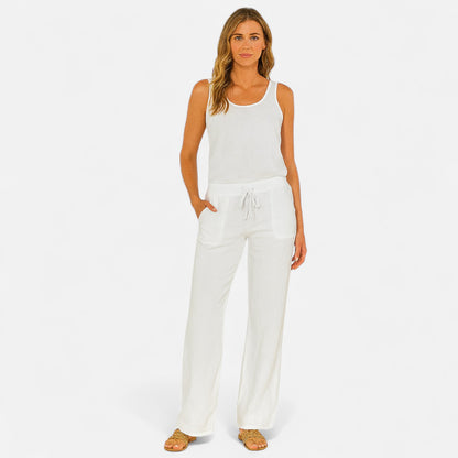 Velour Mode | Pantalon Femme à Jambes Larges – Allure Fluide, Élégance Majestueuse