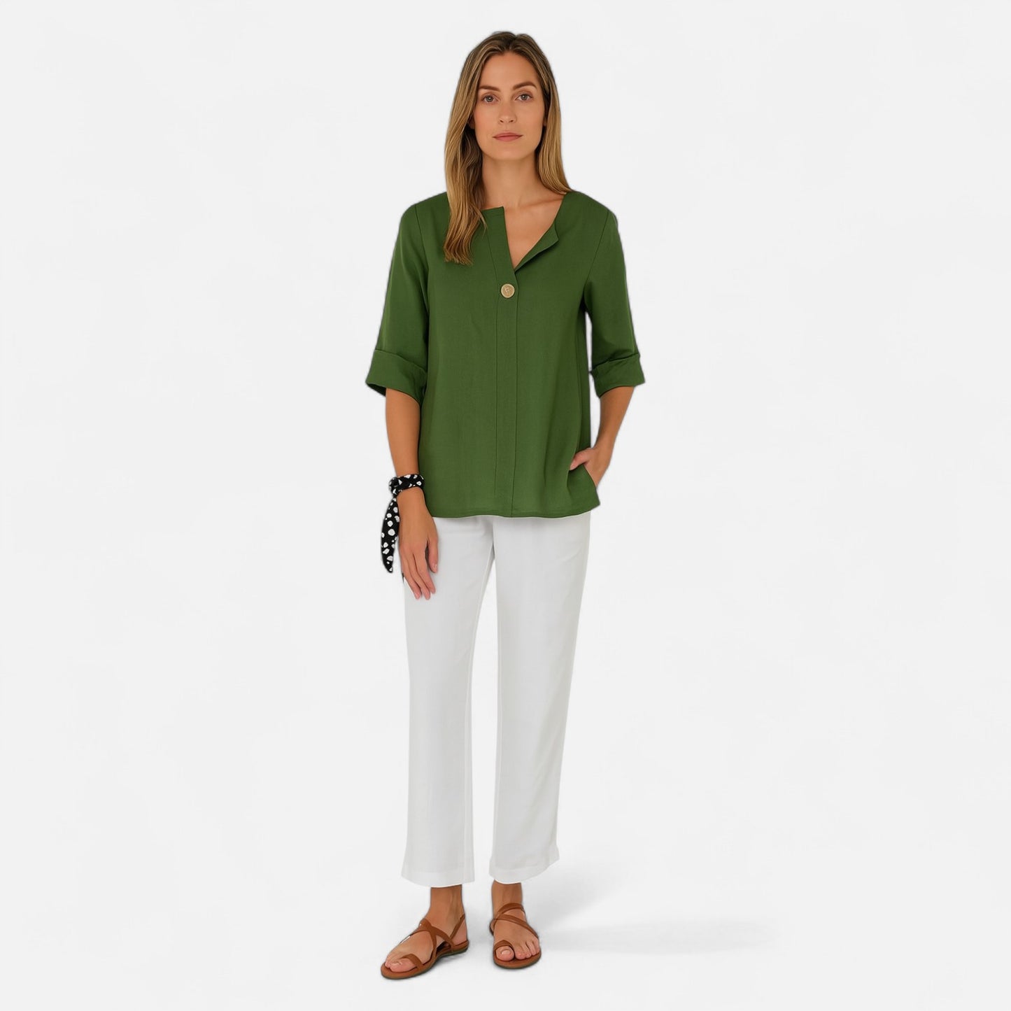 Velour Mode | T-Shirt Femme Estival Coupe Ample – Légèreté Décontractée, Élégance Naturelle