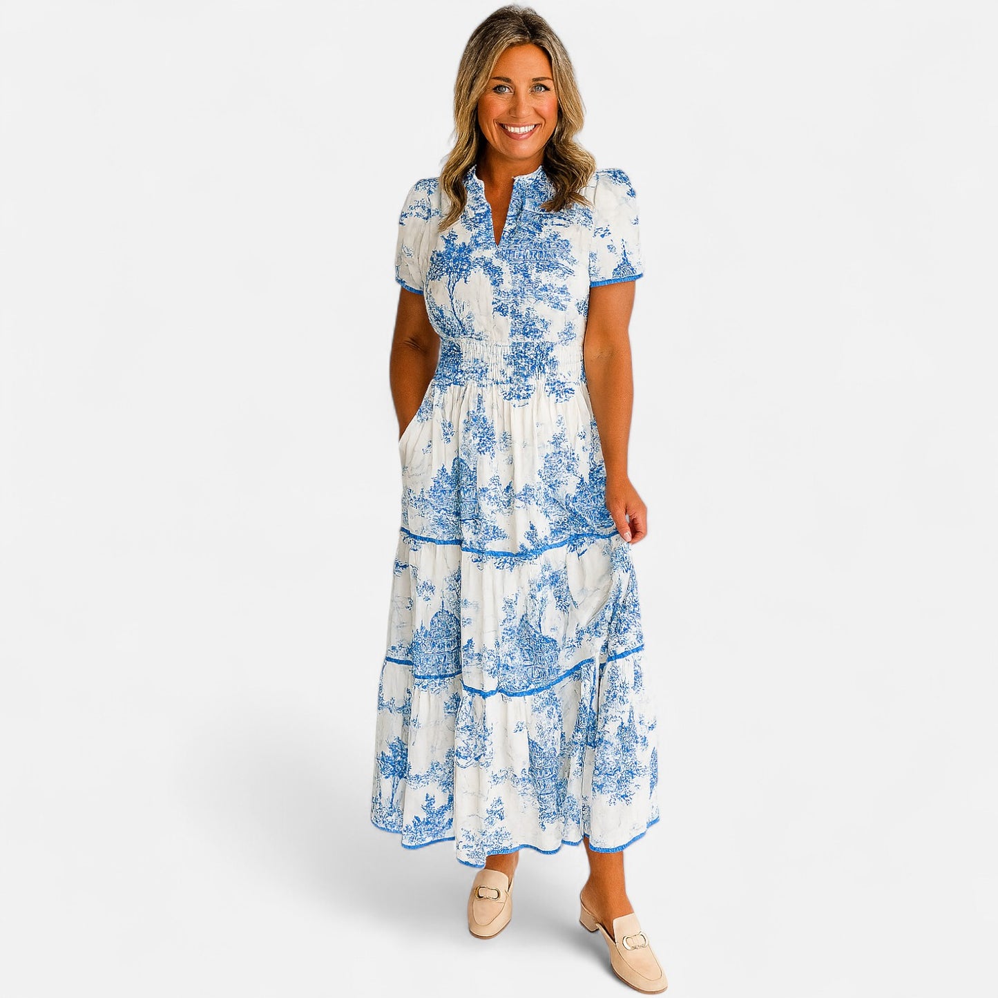 Velour Mode | Robe Maxi Classique Femme – Élégance Longue, Intemporalité Assumée