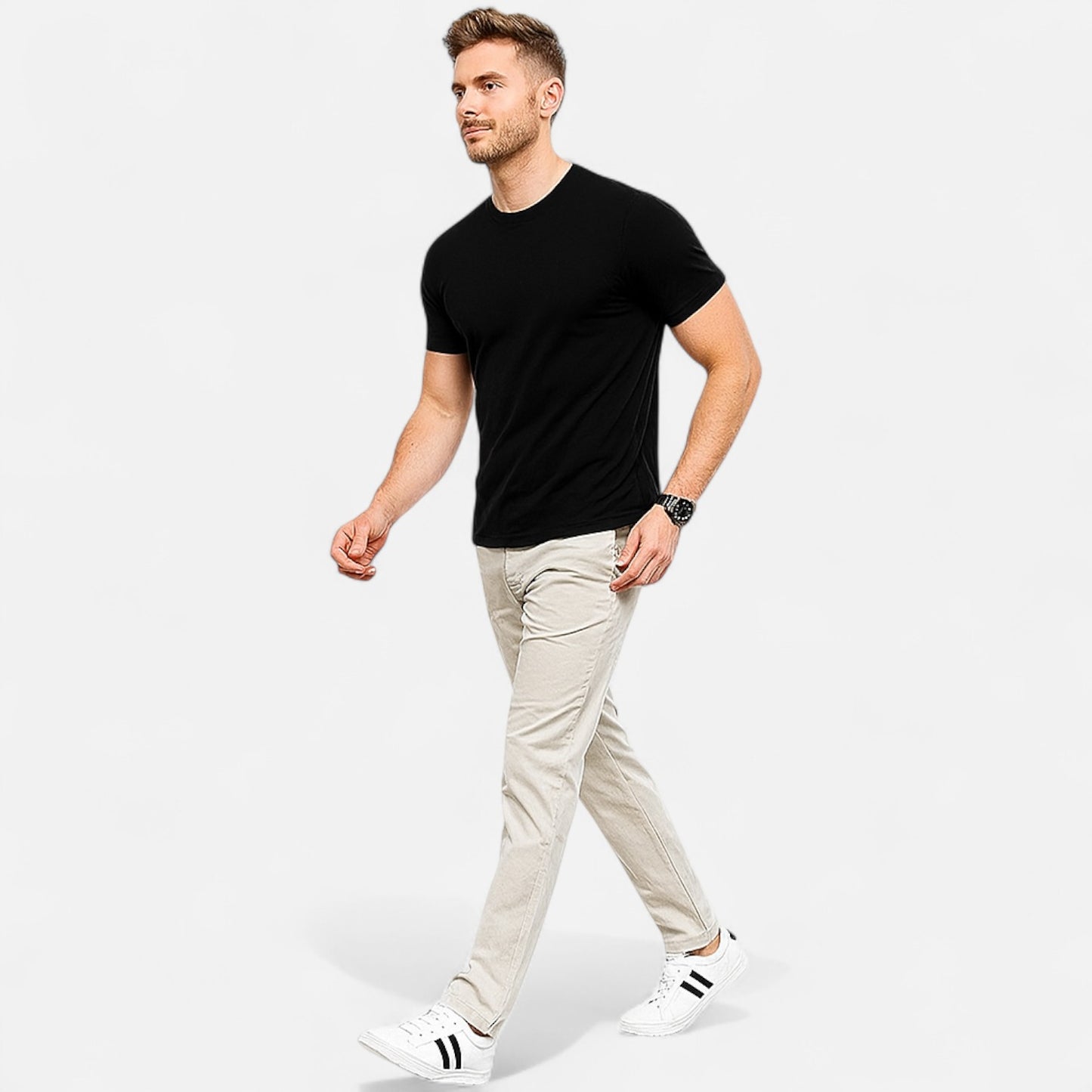 Velour Mode | Pantalon Chino Homme – Élégance Décontractée, Ligne Intemporelle