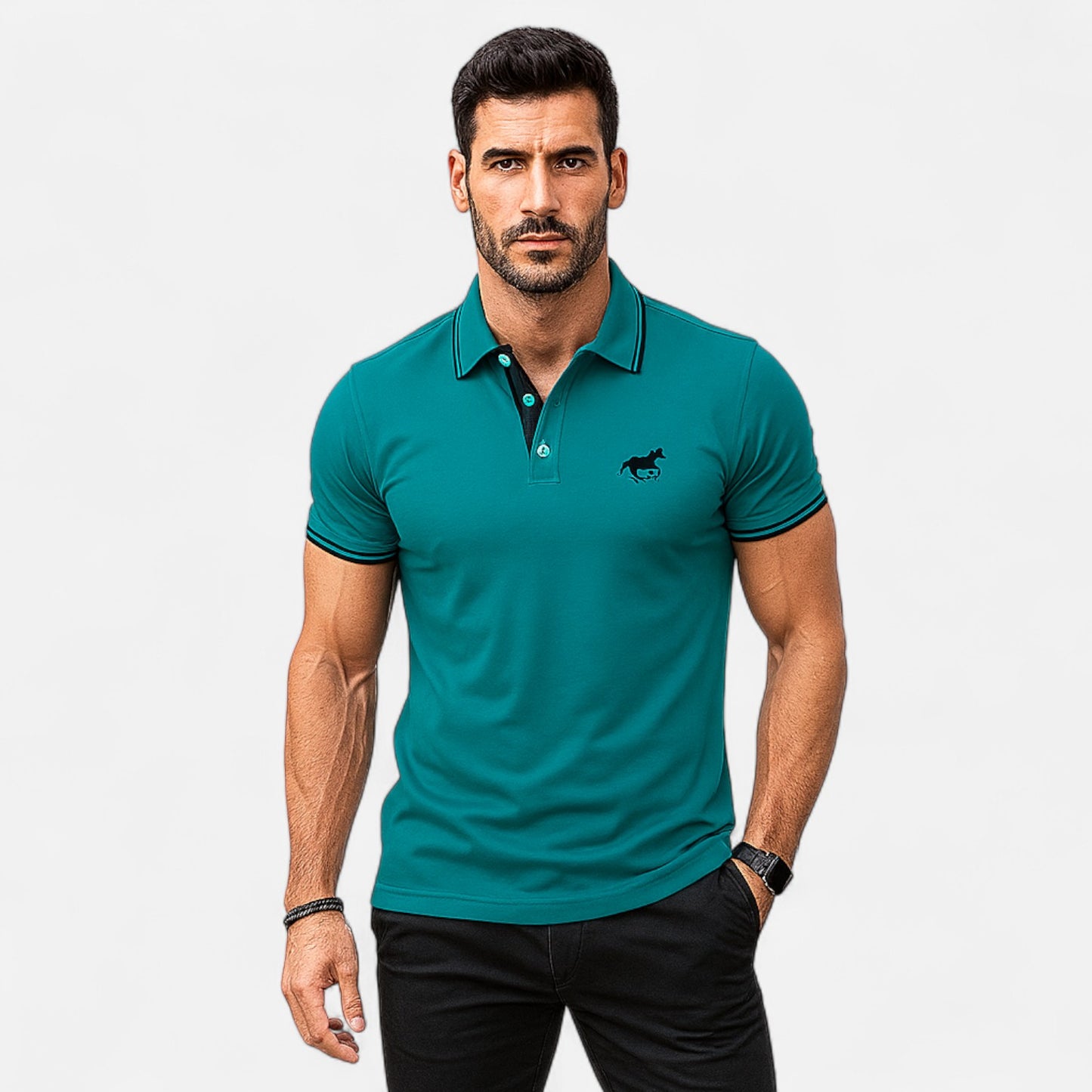Velour Mode | Polo Homme Manches Courtes Classique – Élégance Sportive, Intemporalité Assurée