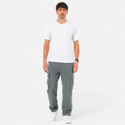 Velour Mode | Pantalon Cargo Décontracté Homme – Grandes Poches, Style Utilitaire Élégant