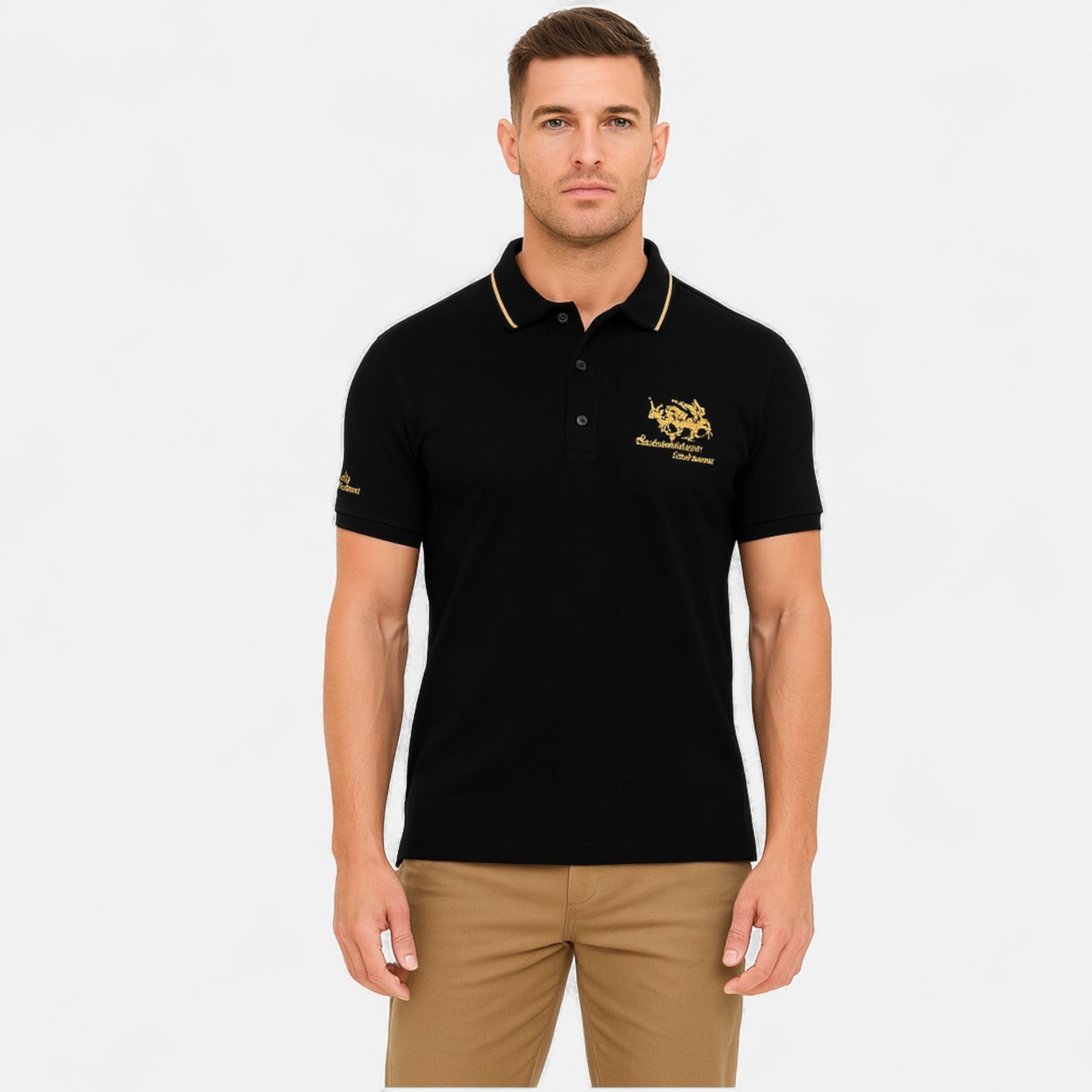 Velour Mode | Polo Brodé Unisexe – Détail Raffiné, Style Sport-Chic