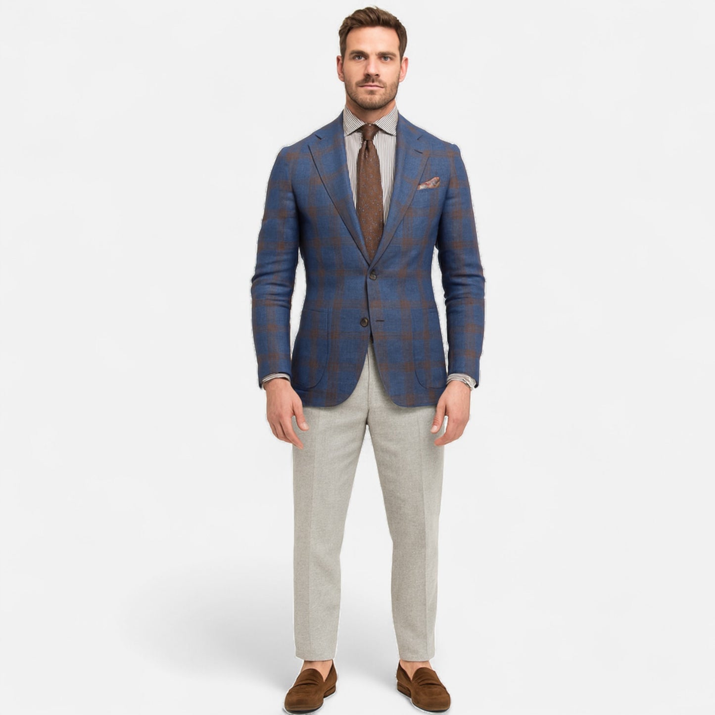 Velour Mode | Blazer Homme Élégant – Structure Moderne, Charme Intemporel