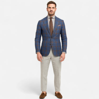 Velour Mode | Blazer Homme Élégant – Structure Moderne, Charme Intemporel