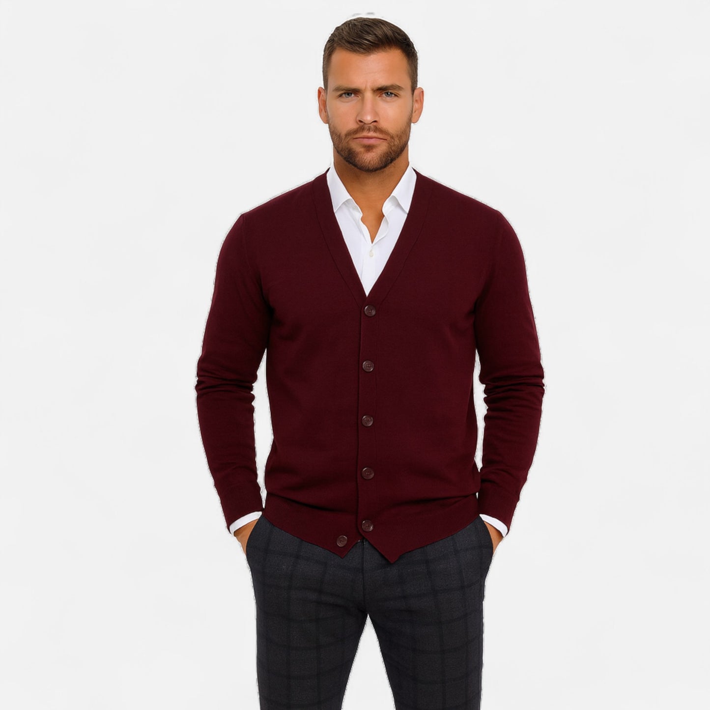 Velour Mode | Pull Tricoté Homme – Chaleur Délicate, Style Intemporel