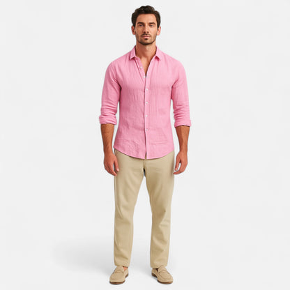 Velour Mode | Chemise Homme en Coton Pur Classique