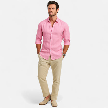 Velour Mode | Chemise Homme en Coton Pur Classique