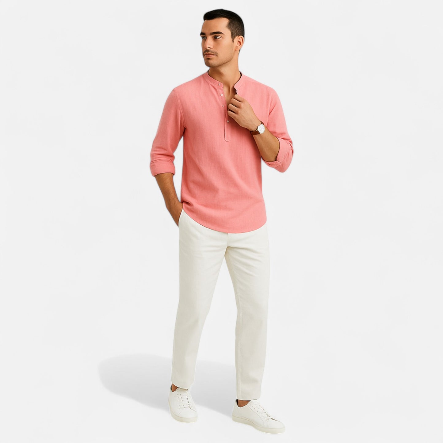 Velour Mode | Chemise d'Été Homme – Légèreté Naturelle, Style Décontracté