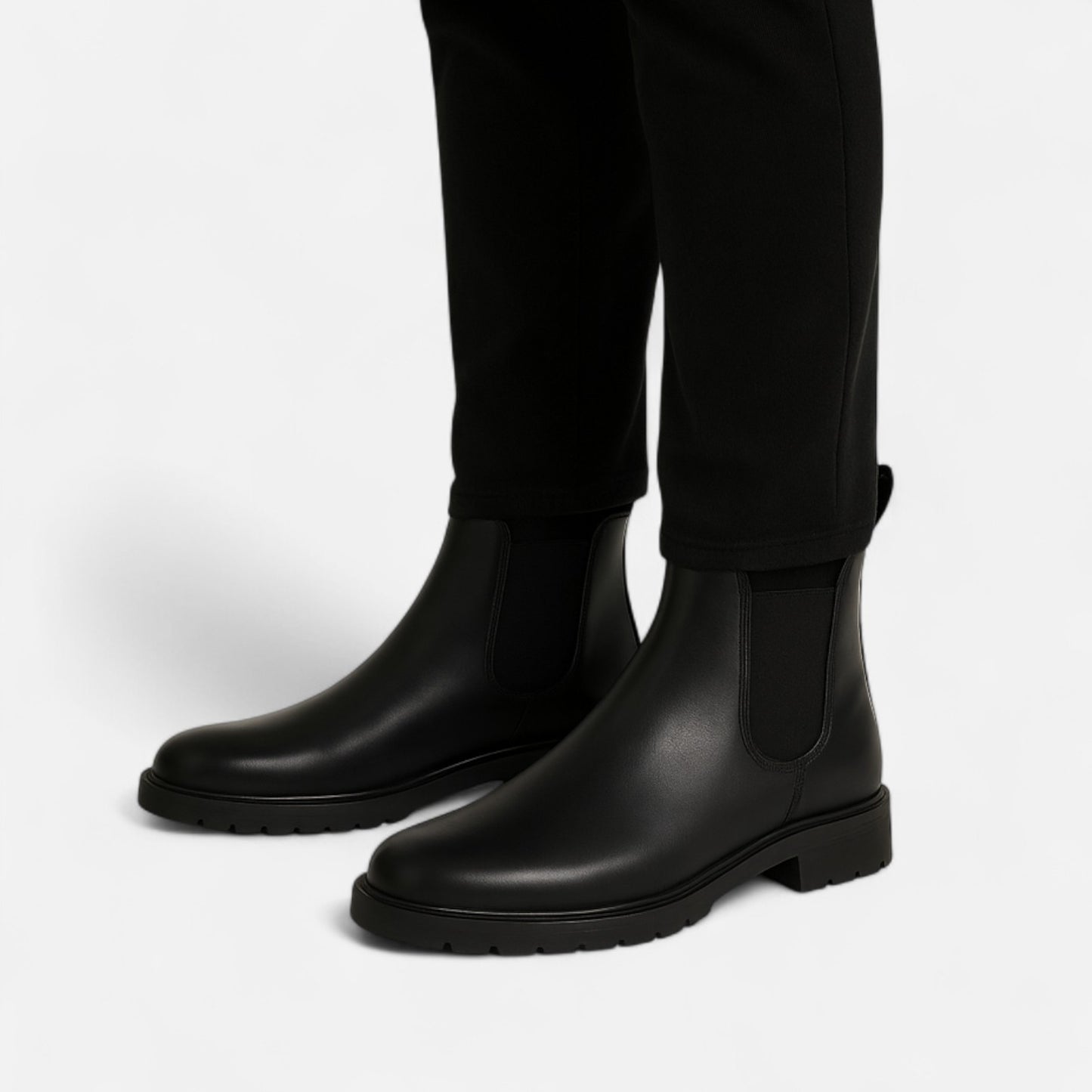 Velour Mode | Bottines Homme en Cuir – Élégance Vintage et Confort Moderne