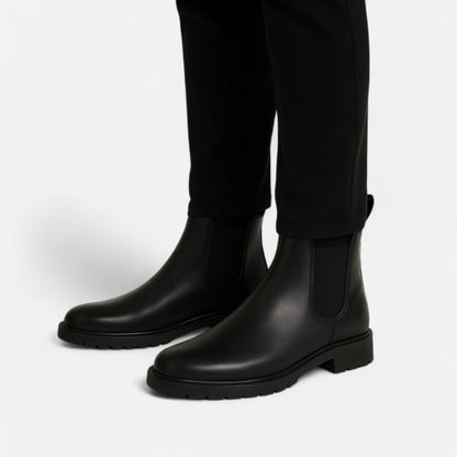 Velour Mode | Bottines Homme en Cuir – Élégance Vintage et Confort Moderne