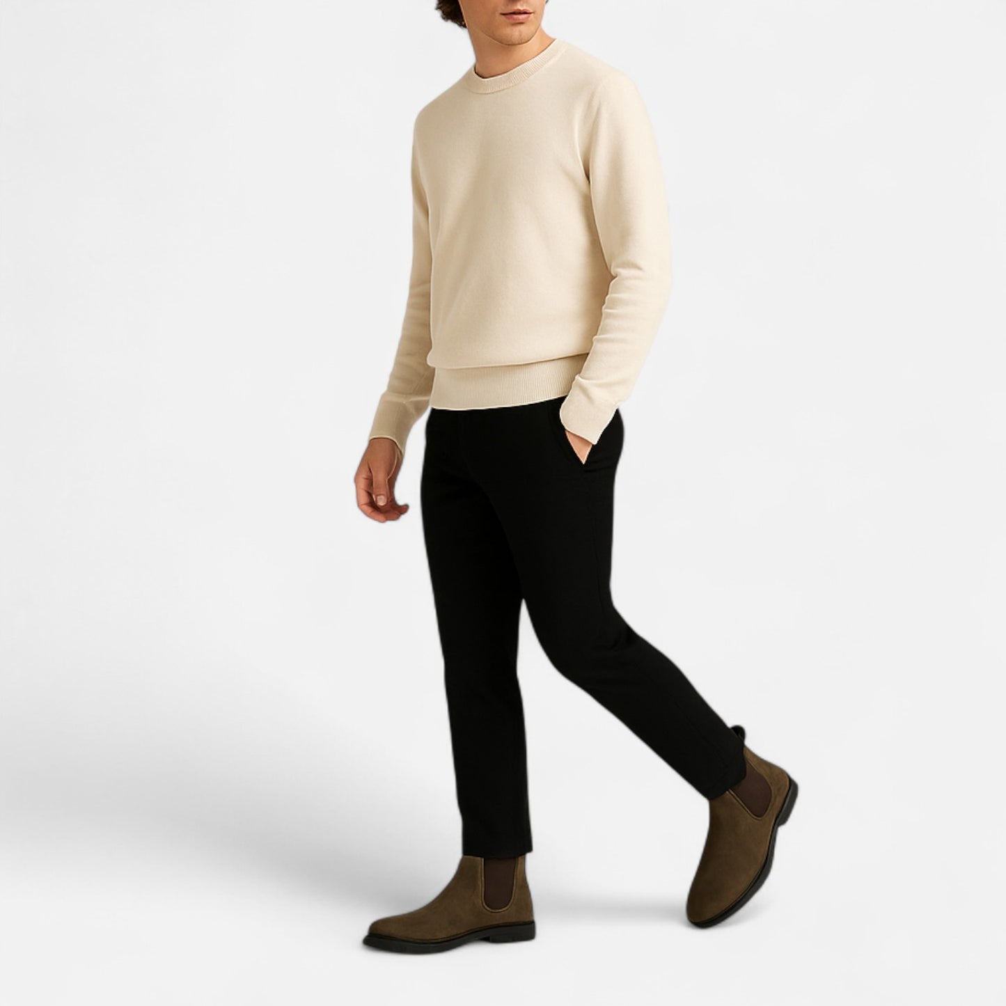 Velour Mode | Bottines Homme en Cuir – Élégance Vintage et Confort Moderne
