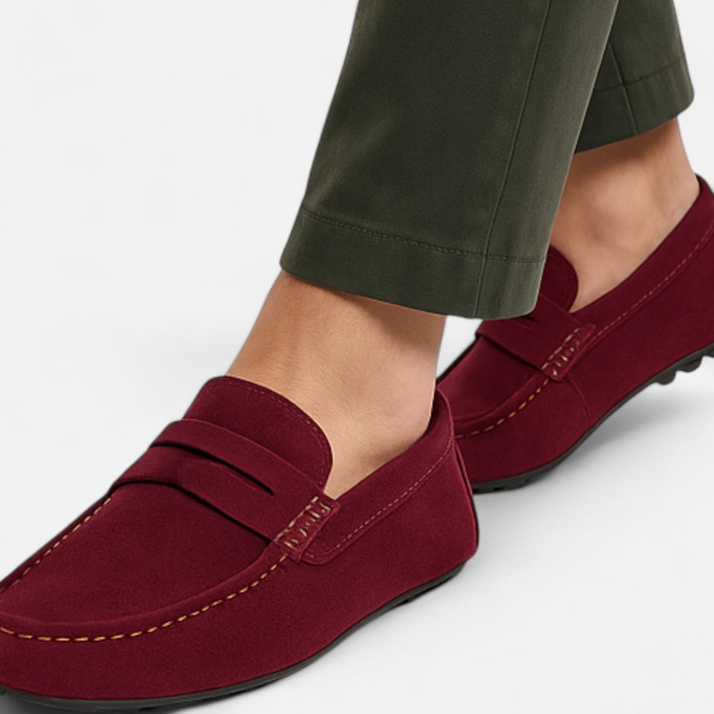 Velour Mode | Mocassins de Conduite en Daim pour Homme – Légers et Élégants
