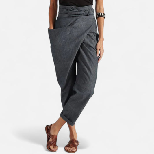 Velour Mode | Pantalon Cropped Femme Style Céline – Ligne Épurée, Chic Parisien