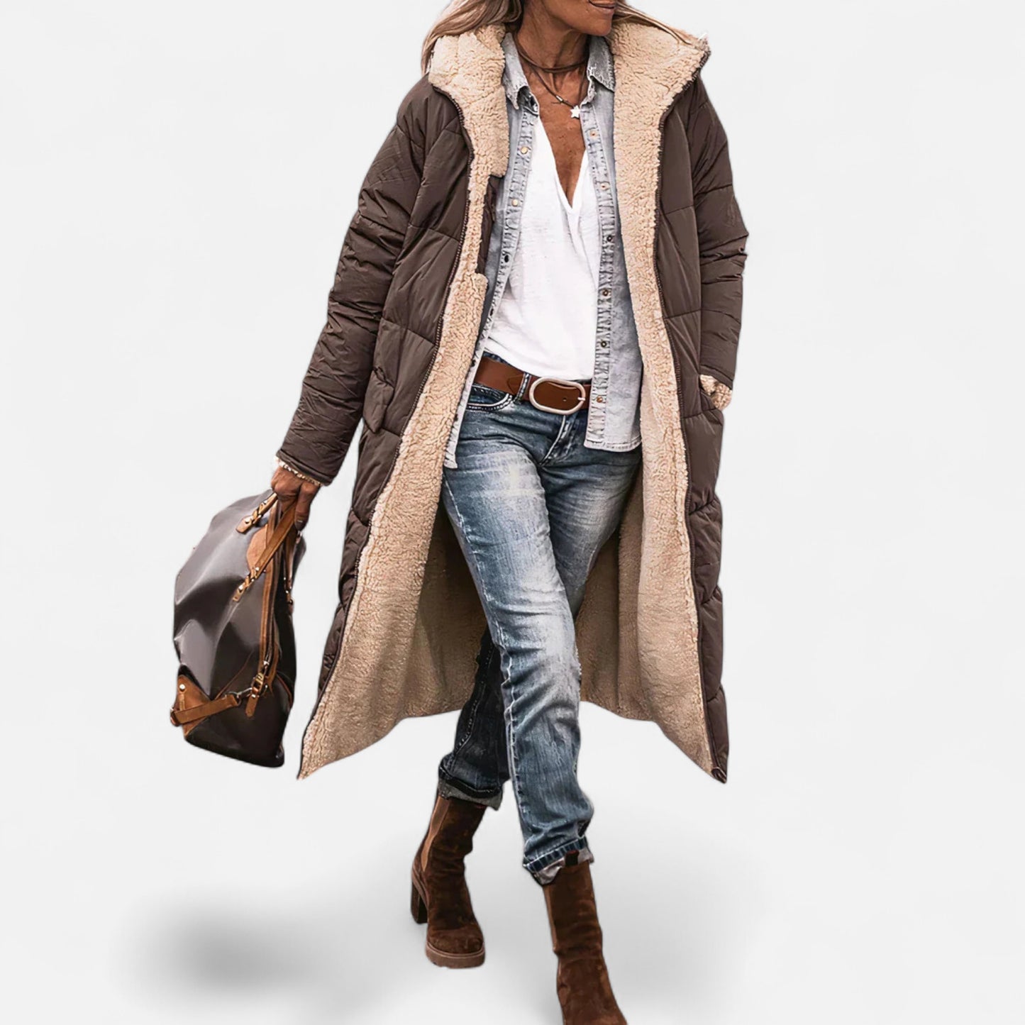 Velour Mode | Parka réversible femme – chaleur et élégance