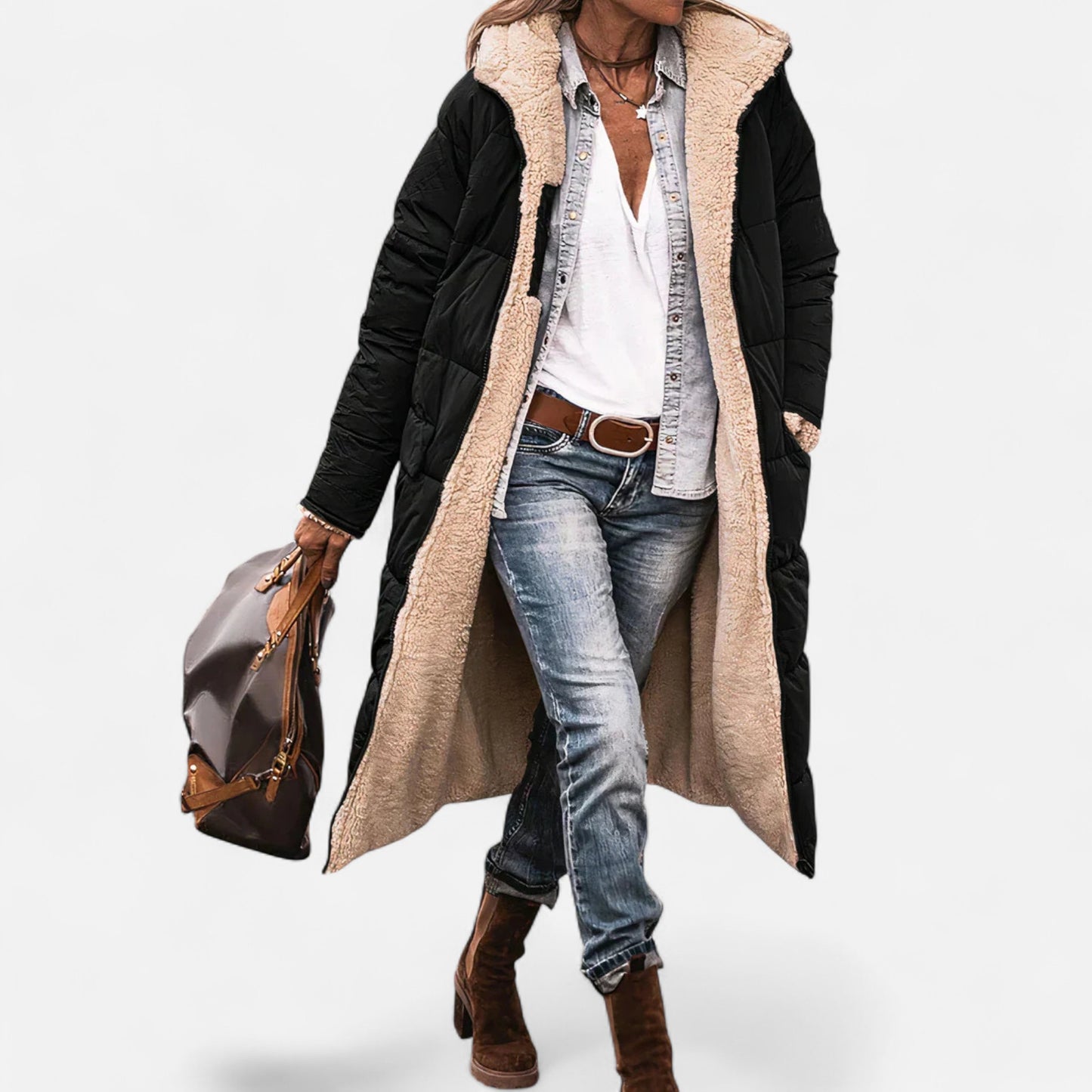 Velour Mode | Parka réversible femme – chaleur et élégance