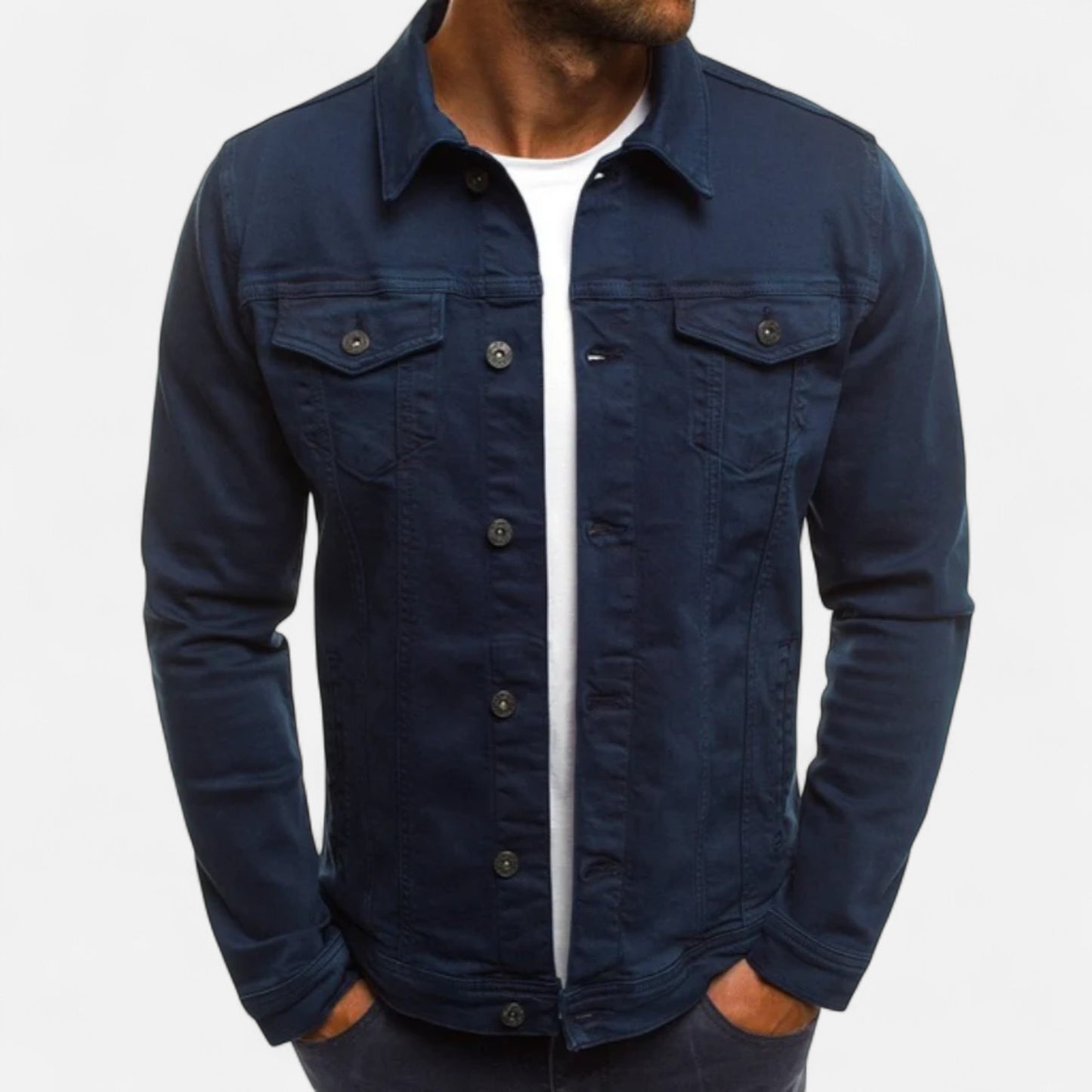 Velour Mode | Veste en Jean Homme – Intemporelle, Robuste, Stylée