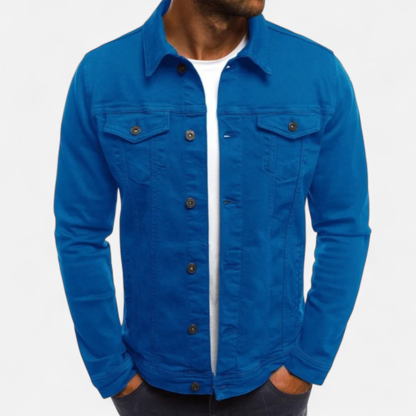 Velour Mode | Veste en Jean Homme – Intemporelle, Robuste, Stylée