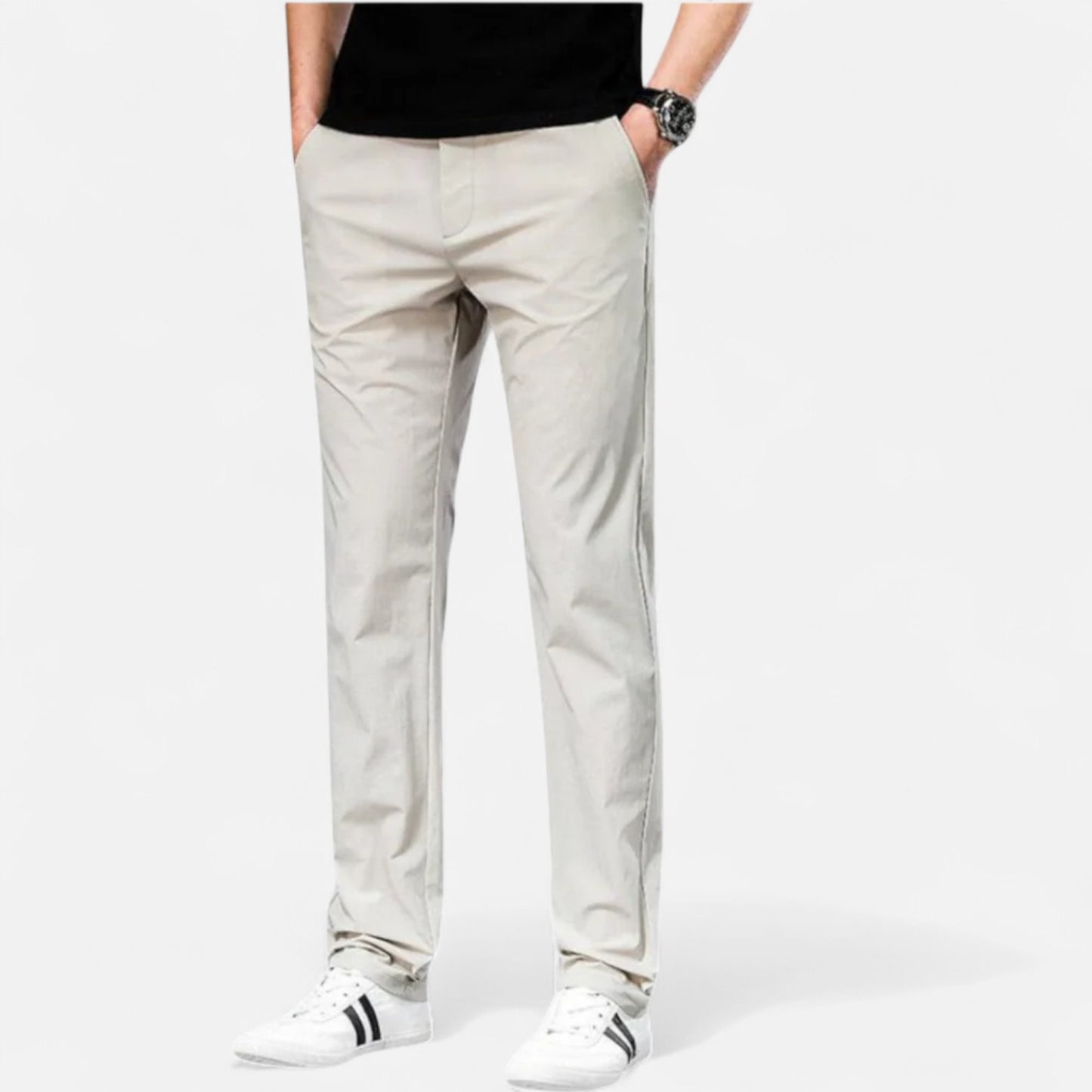 Velour Mode | Pantalon Chino Homme – Élégance Décontractée, Ligne Intemporelle