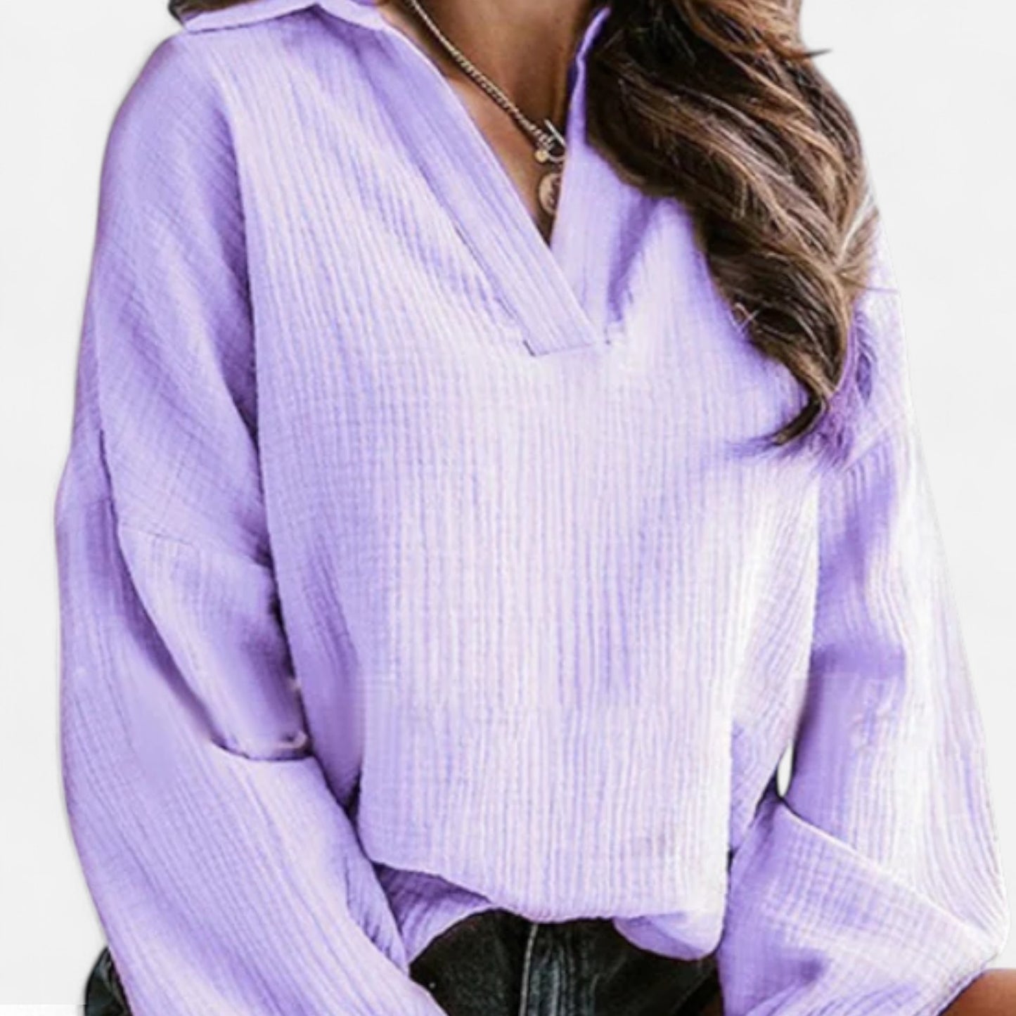 Velour Mode | Blouse Satinée Femme – Luxe Intemporel, Éclat Élégant