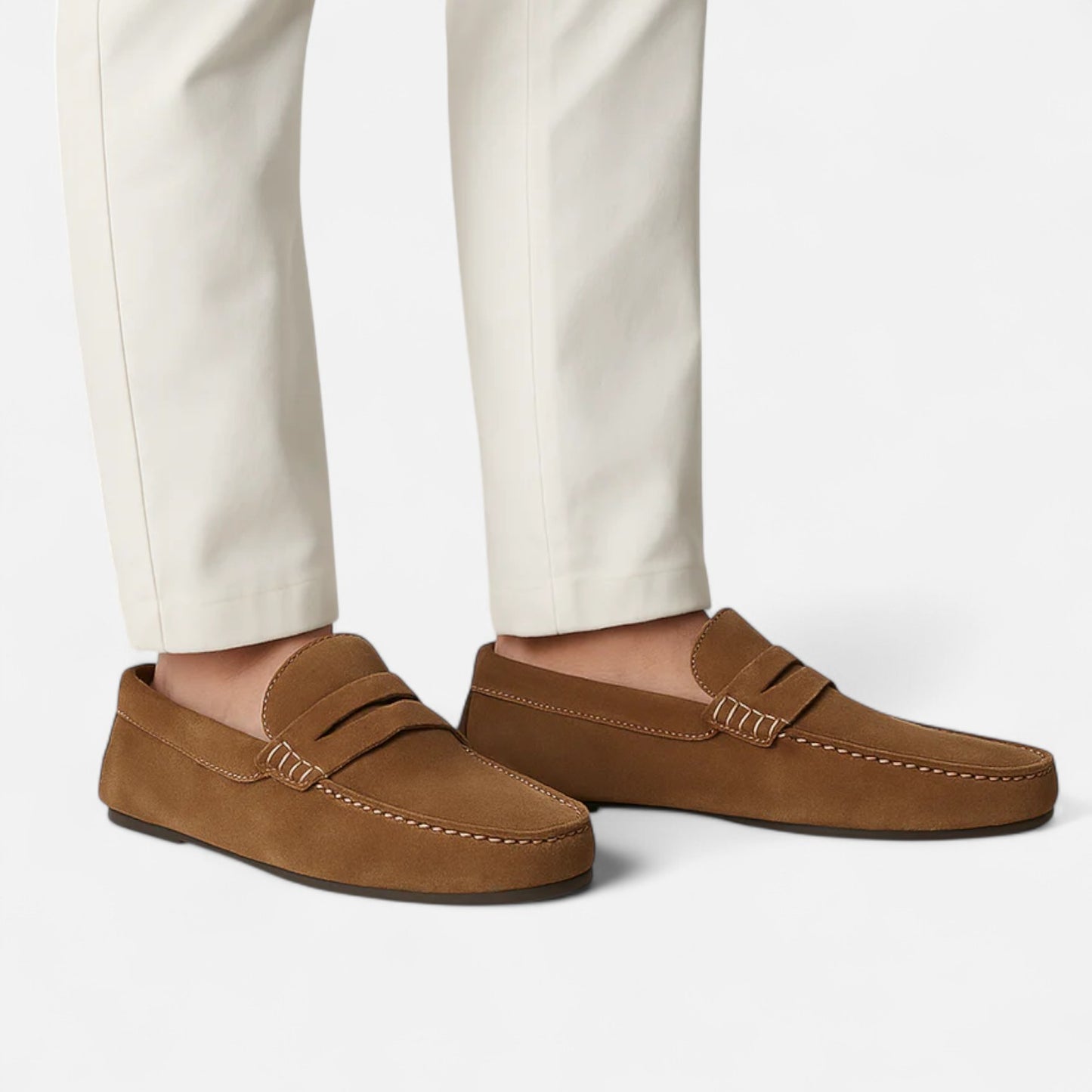 Velour Mode | Mocassins de Conduite en Daim pour Homme – Légers et Élégants