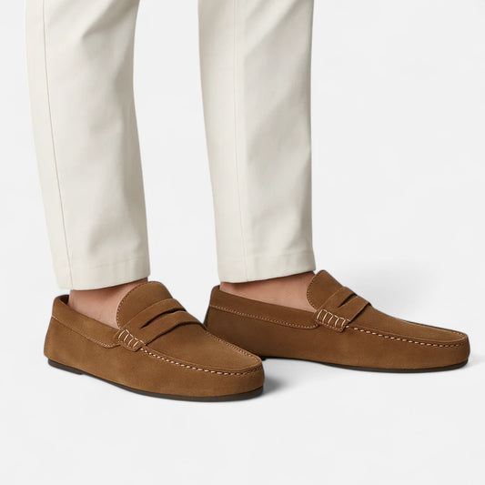 Velour Mode | Mocassins de Conduite en Daim pour Homme – Légers et Élégants