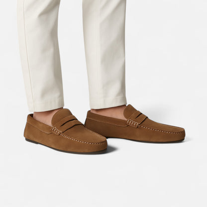 Velour Mode | Mocassins de Conduite en Daim pour Homme – Légers et Élégants