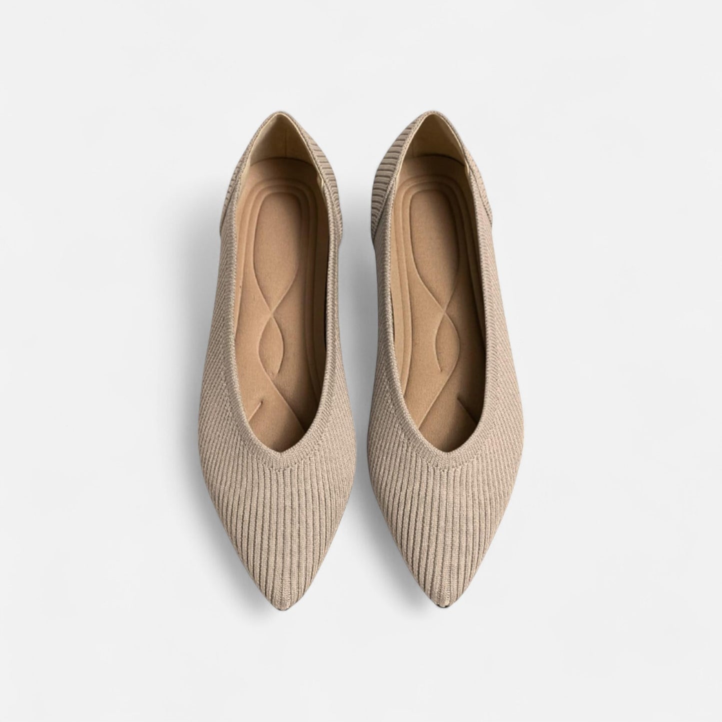 Velour Mode | Ballerines Femme en Maille à Bout Pointu – Confort Élégant au Quotidien