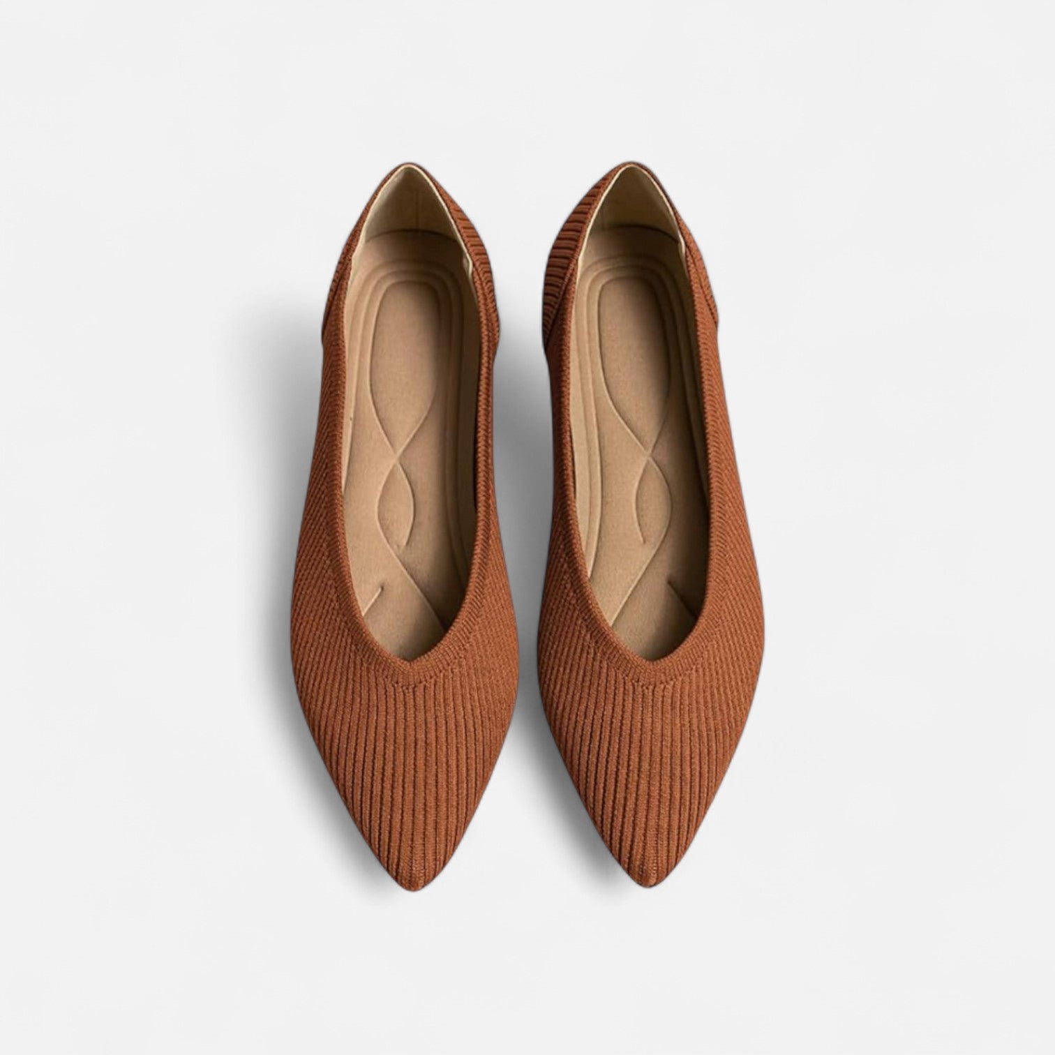 Velour Mode | Ballerines Femme en Maille à Bout Pointu – Confort Élégant au Quotidien