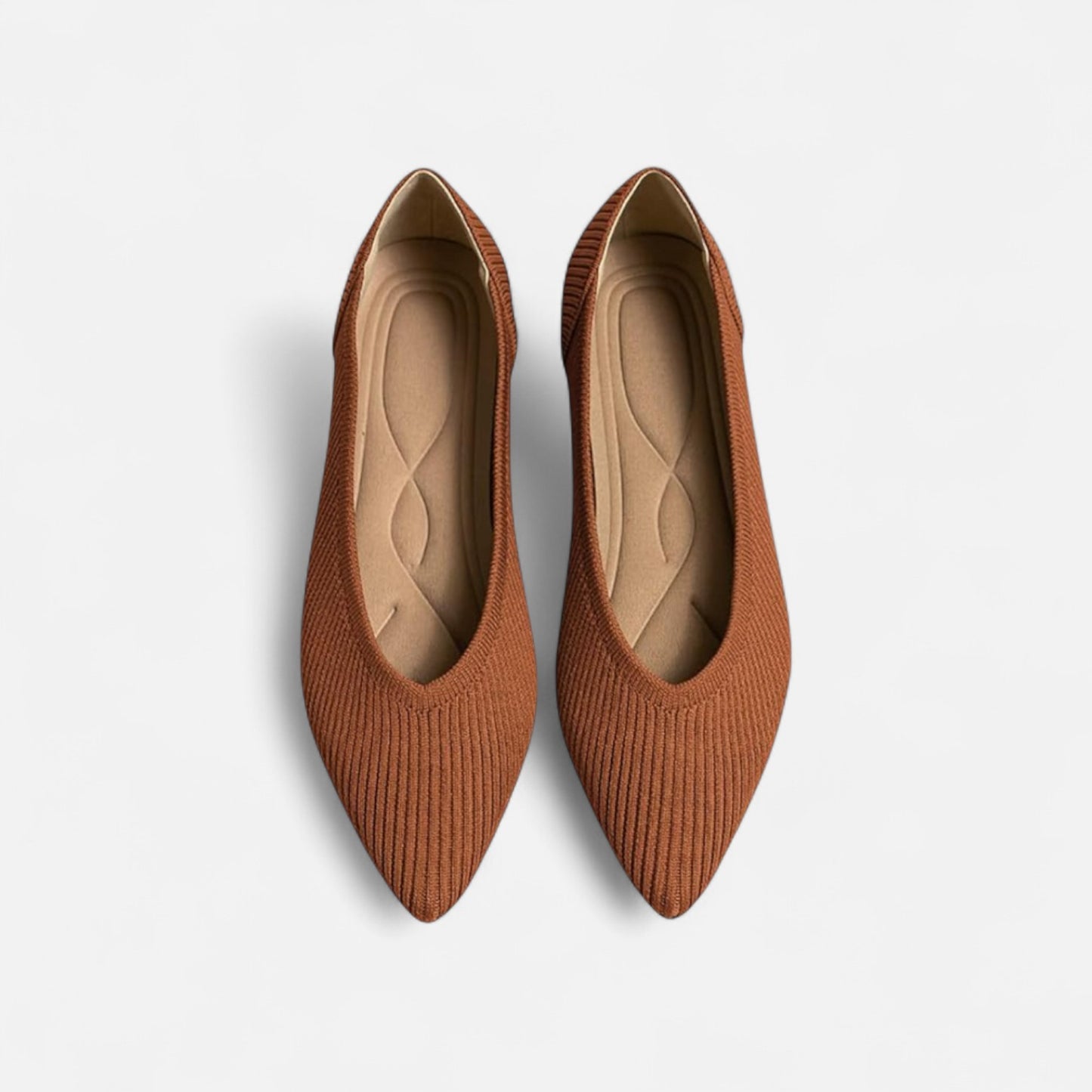 Velour Mode | Ballerines Femme en Maille à Bout Pointu – Confort Élégant au Quotidien