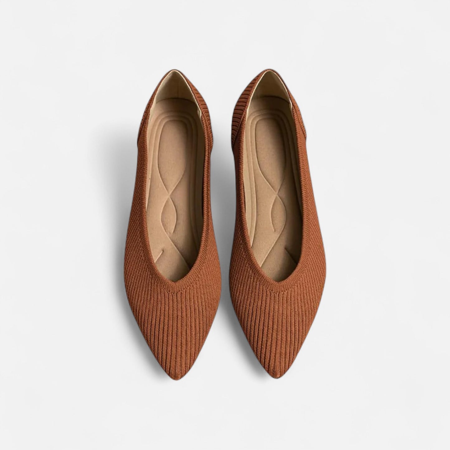 Velour Mode | Ballerines Femme en Tricot à Bout Pointu – Légèreté et Élégance au Quotidien