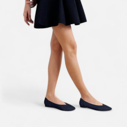 Velour Mode | Ballerines Femme en Maille à Bout Pointu – Confort Élégant au Quotidien