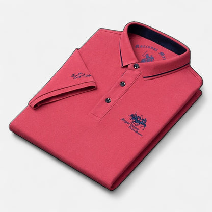 Velour Mode | Polo Brodé Unisexe – Détail Raffiné, Style Sport-Chic