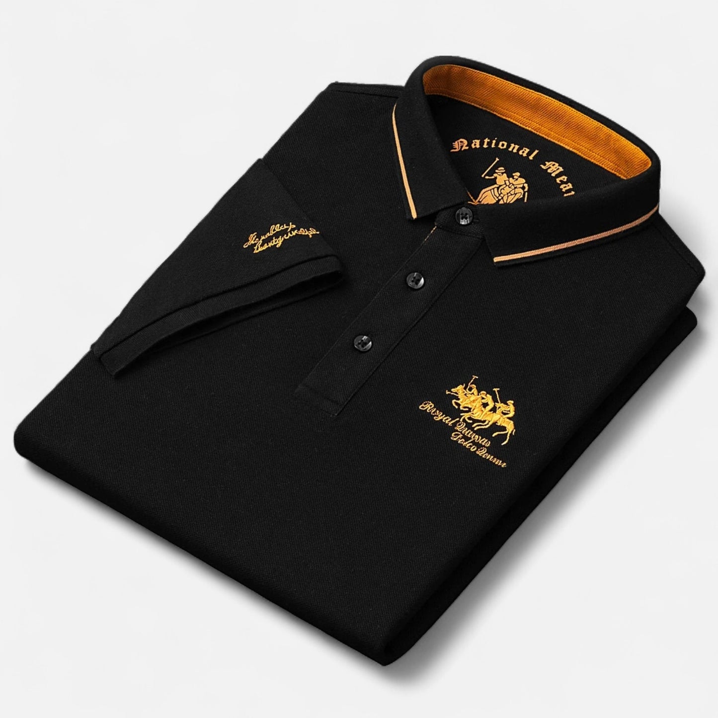 Velour Mode | Polo Brodé Unisexe – Détail Raffiné, Style Sport-Chic