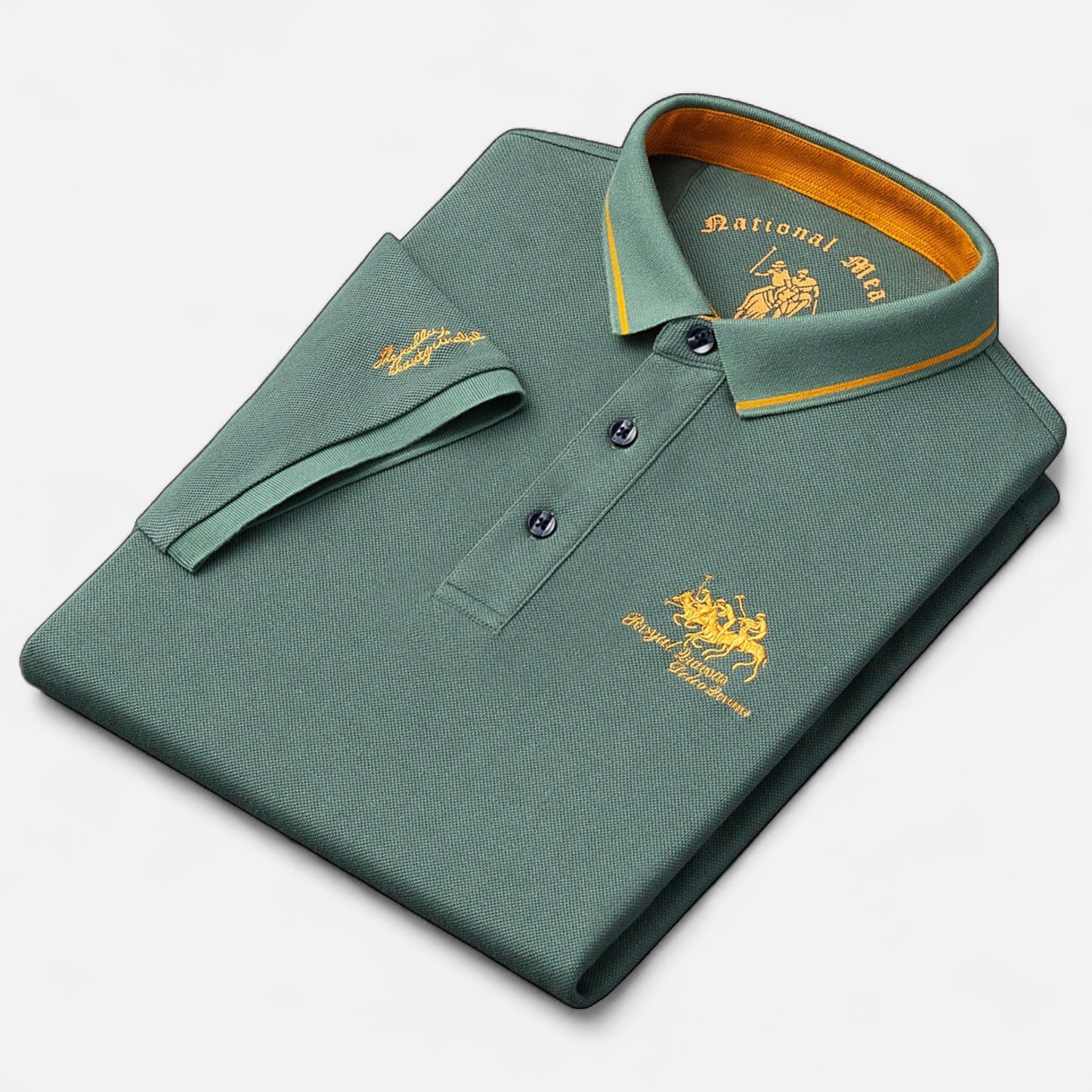 Velour Mode | Polo Brodé Unisexe – Détail Raffiné, Style Sport-Chic