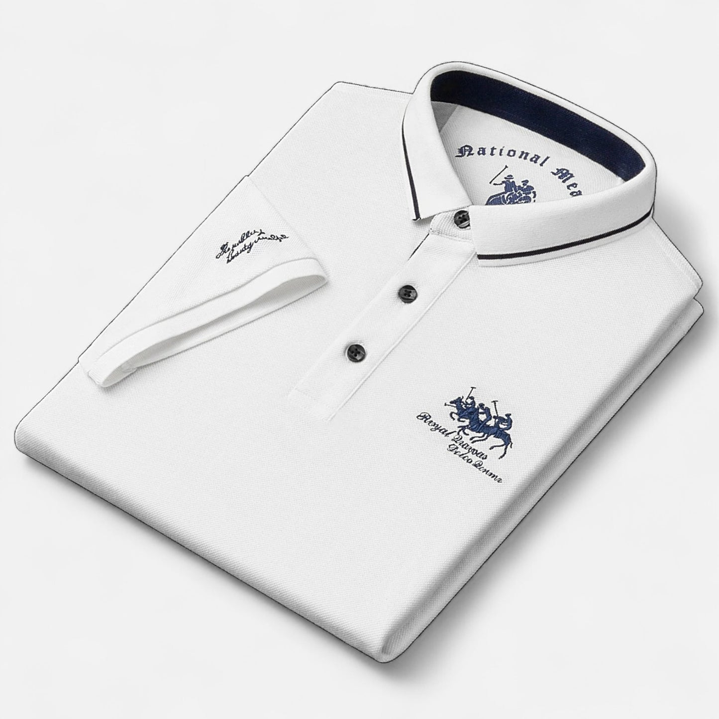Velour Mode | Polo Brodé Unisexe – Détail Raffiné, Style Sport-Chic
