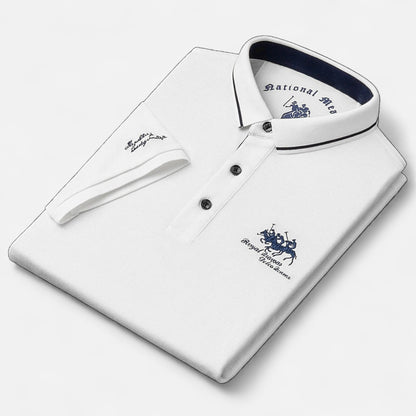 Velour Mode | Polo Brodé Unisexe – Détail Raffiné, Style Sport-Chic