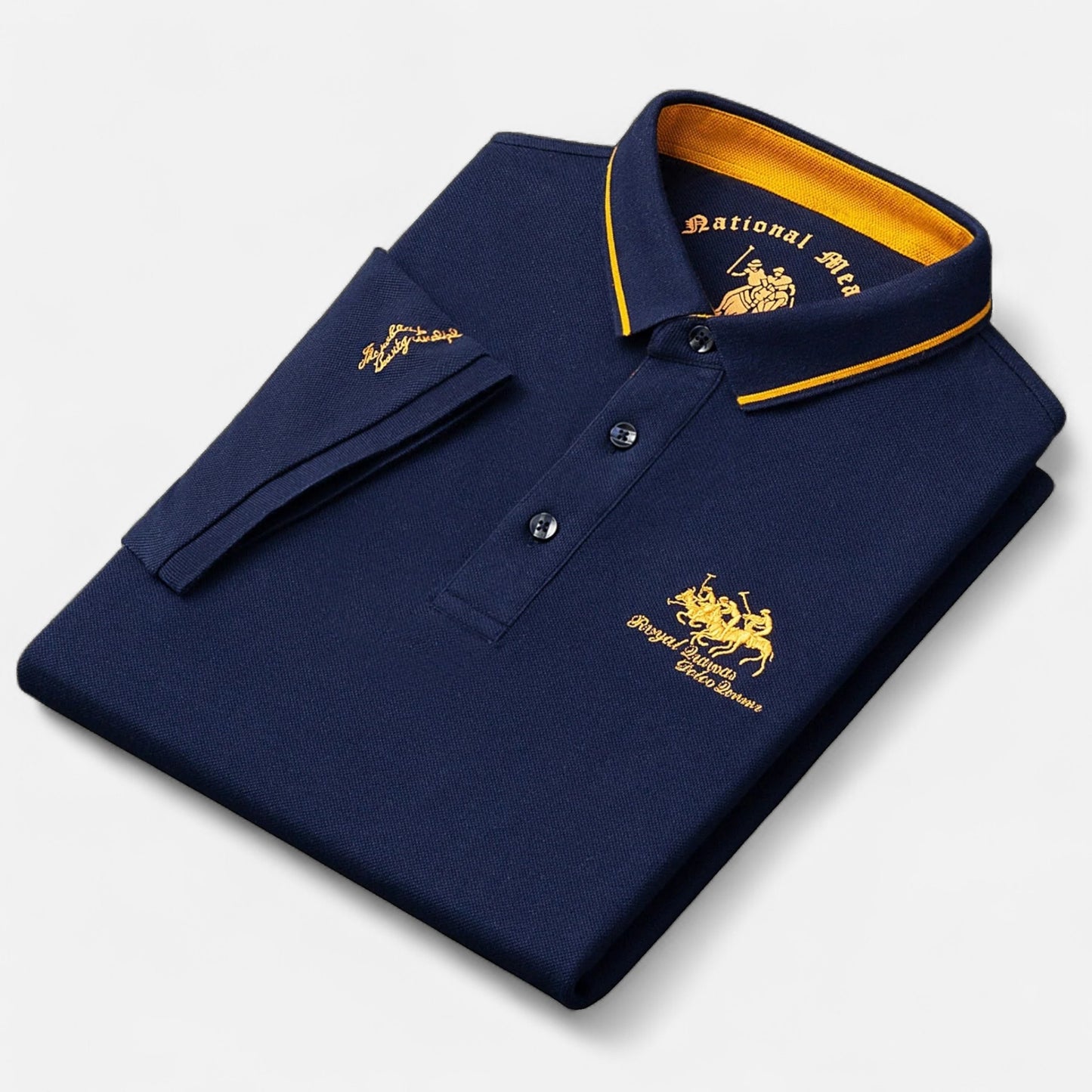Velour Mode | Polo Brodé Unisexe – Détail Raffiné, Style Sport-Chic