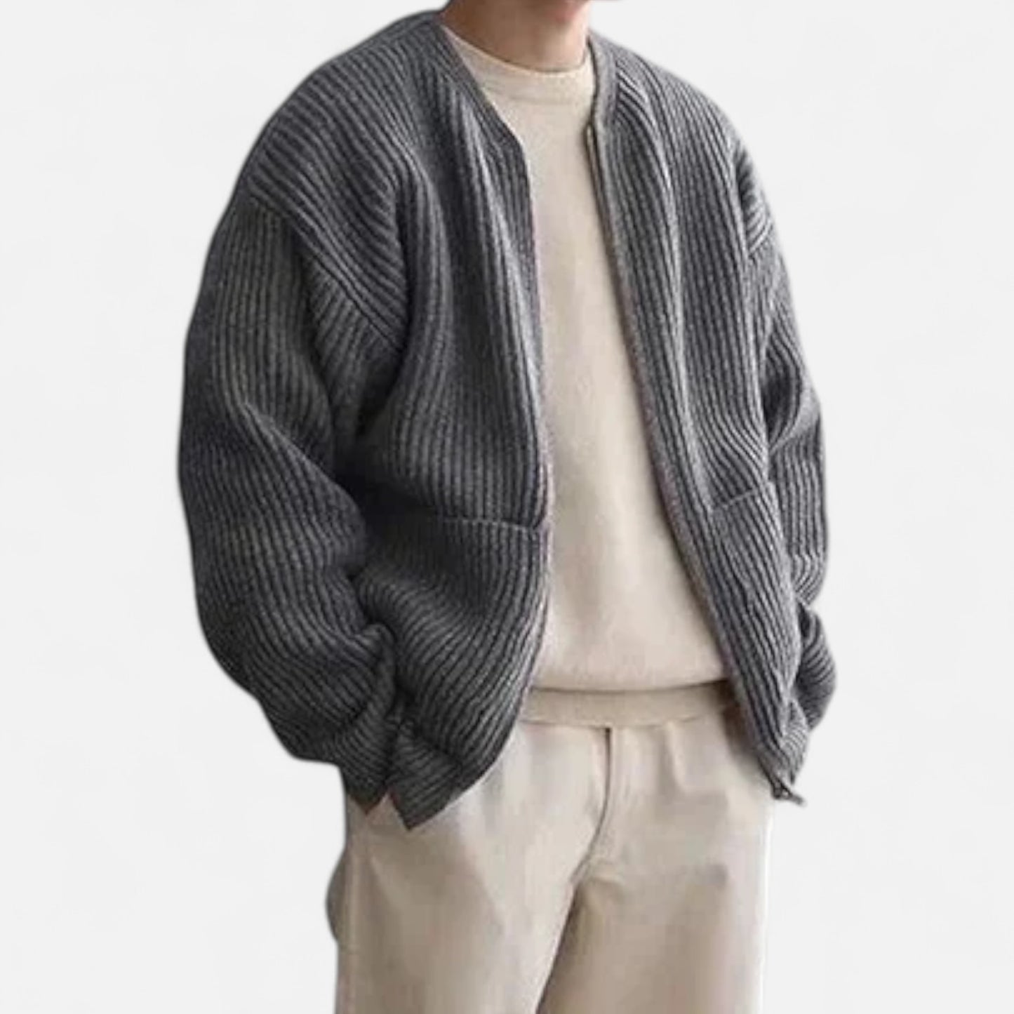 Velour Mode | Pull zippé élégant pour homme