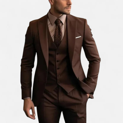 Velour Mode | Costume trois pièces élégant mariage homme