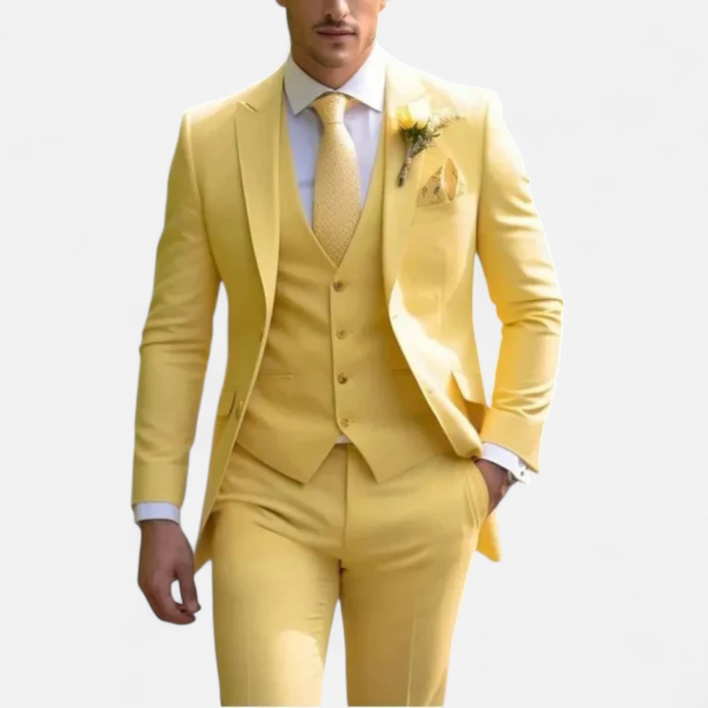 Velour Mode | Costume trois pièces élégant mariage homme
