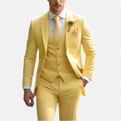 Velour Mode | Costume trois pièces élégant mariage homme