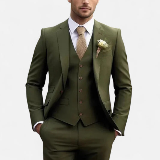 Velour Mode | Costume trois pièces élégant mariage homme