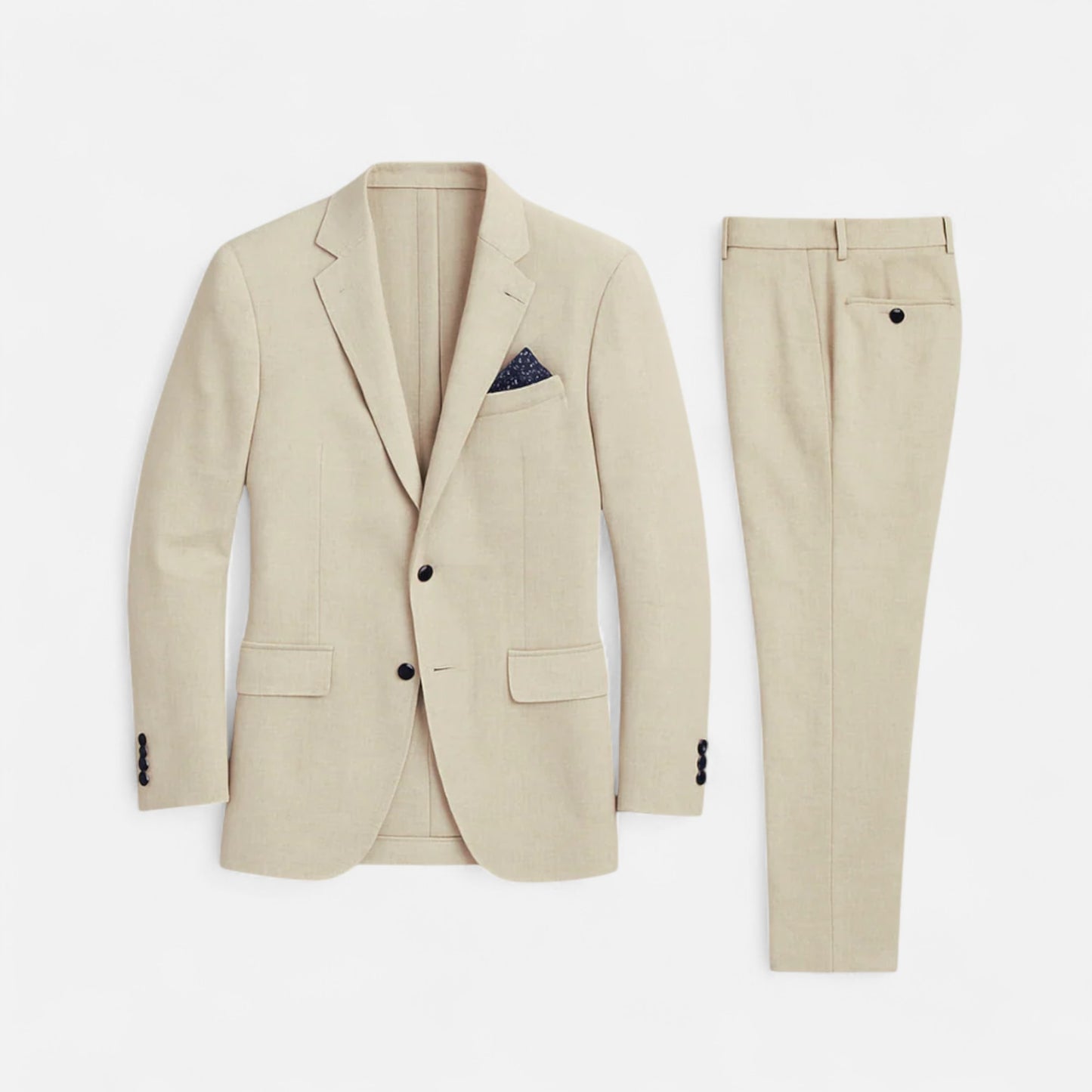 Velour Mode | Costume en lin élégant pour homme