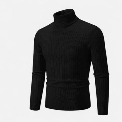 Velour Mode | Pull d’hiver à col roulé pour homme
