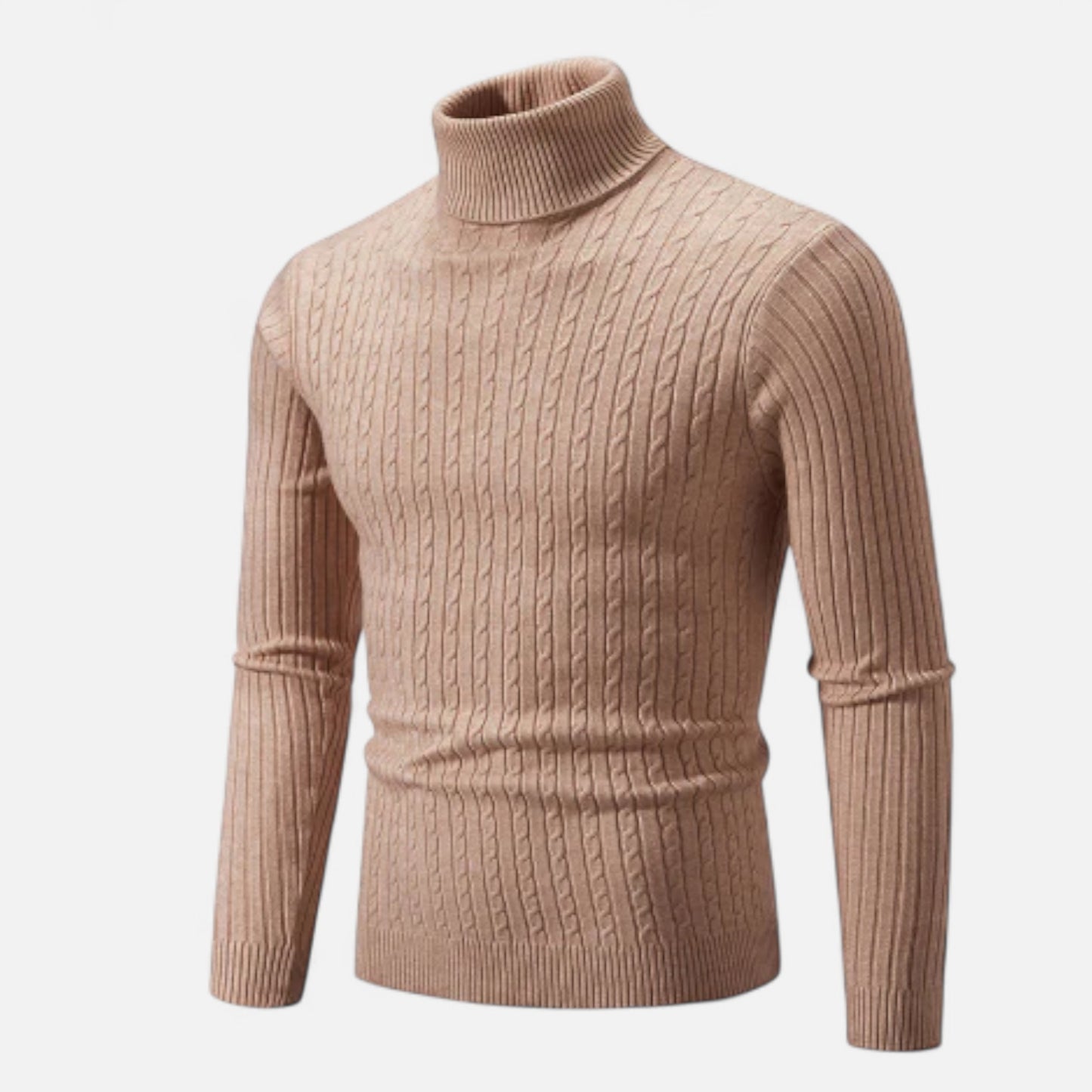 Velour Mode | Pull d’hiver à col roulé pour homme