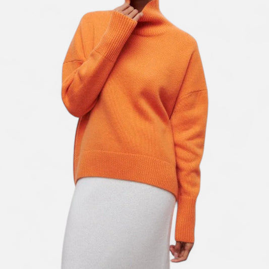 Velour Mode | Pull à col roulé élégant pour femme
