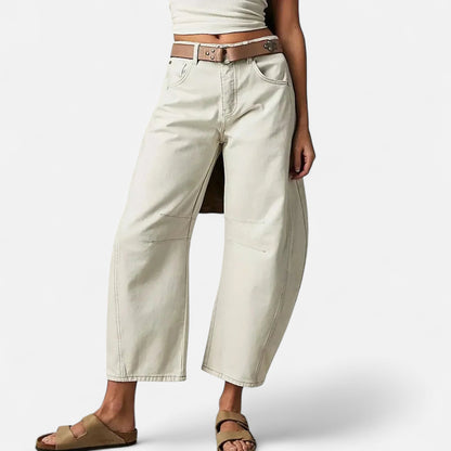 Velour Mode | Jean en denim coupe ample pour femme