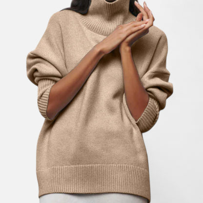Velour Mode | Pull à col roulé élégant pour femme